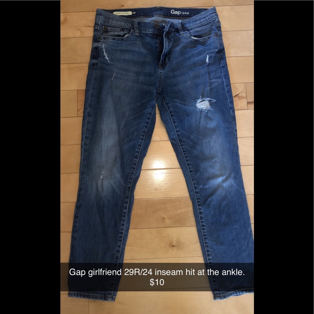 Gap girlfriend jeans